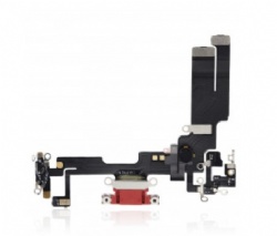 CHARGING PORT FLEX CABLE FOR IPHONE 14 RED